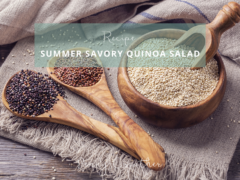 Summer Savory Quinoa Salad
